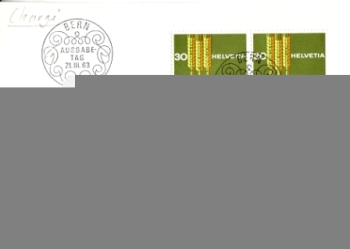 CH FDC 0771 (Viererblock) 1963 03 005 ●